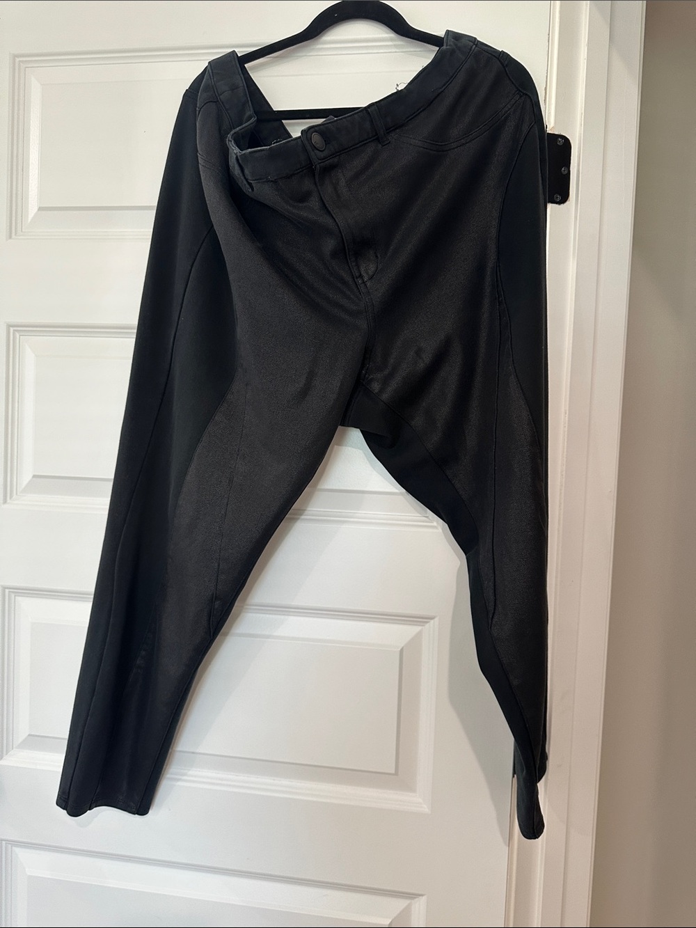 Lane Bryant Black Skinny Ponte-Style Leggings